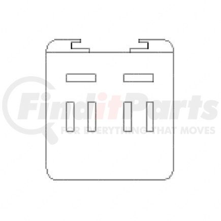 23-11276-000 by FREIGHTLINER - RELAY SPST 12V