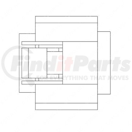 23-13151-019 by FREIGHTLINER - Plug - 32 Cavity 0.64 Ai 1326018 Yellow