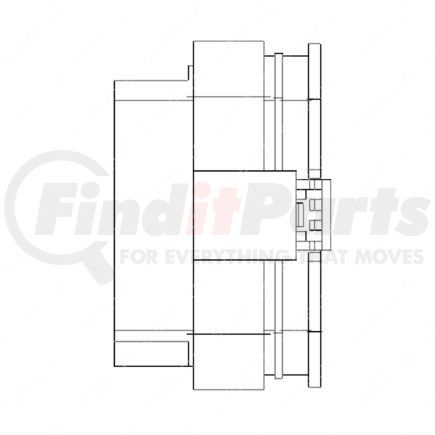 23-13152-014 by FREIGHTLINER - PLUG-16CAV,HRAMLK,HRA,BK