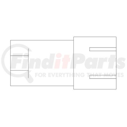 23-13153-300 by FREIGHTLINER - Receptacle - 3 Cavity, Y1.5S, Afle 5965 001