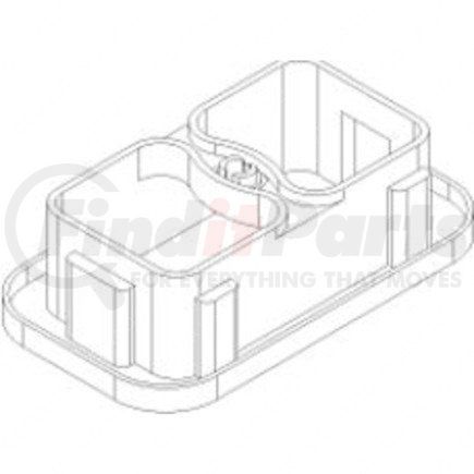 23-13154-600 by FREIGHTLINER - CONN SHRD-W,SPLIT BHDS,68CAV