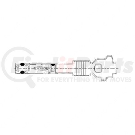 23-13208-681 by FREIGHTLINER - Electrical Cables Terminals - Female, Mcon 1.2 Sealed Locking Lance, G - Pld