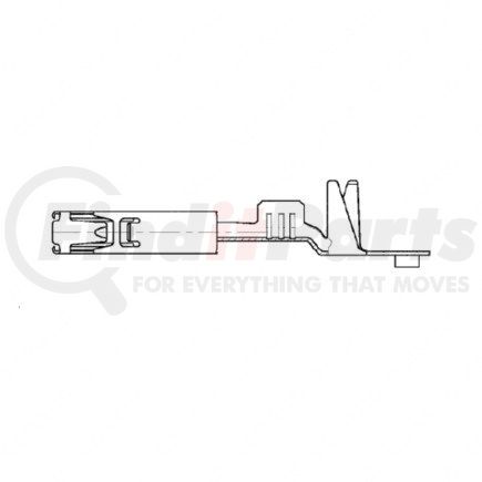 23-13209-701 by FREIGHTLINER - Electrical Cables Terminals - Female, Multiple Contact Point 1.5Ks, 1(16)