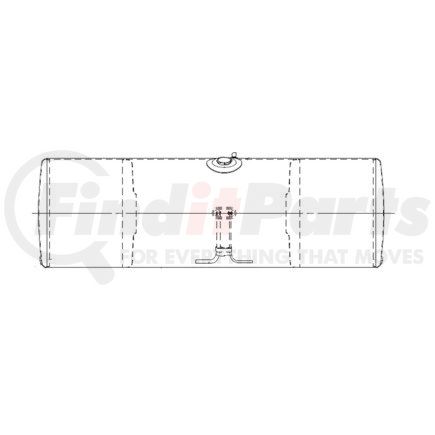 A03-28968-181 by FREIGHTLINER - Fuel Tank