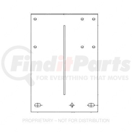 A03-29998-000 by FREIGHTLINER - Air Cleaner Bracket - C2