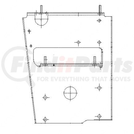 A03-33901-000 by FREIGHTLINER - Air Cleaner Bracket