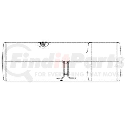 A03-34287-141 by FREIGHTLINER - Fuel Tank