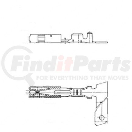 23-13211-140 by FREIGHTLINER - Electrical Cables Terminals - Female, Sicma2 - 1.5, 1 - 2