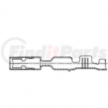 23-13211-420 by FREIGHTLINER - Electrical Cables Terminals - Female, M2.8, 0.5 - 0.8(20 - 18)