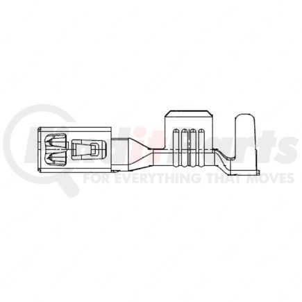 23-13211-503 by FREIGHTLINER - Electrical Cables Terminals - Female, Cp2.8S, 2-3(14-12)