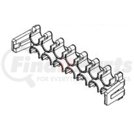 23-13302-152 by FREIGHTLINER - Lock - Terminal, Gt280S, 14 Cavity, Gray