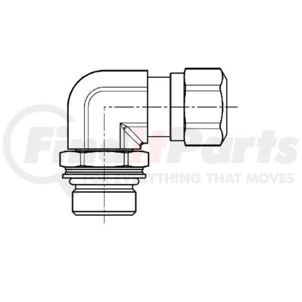 23-13499-008 by FREIGHTLINER - Fitting - Elbow, 90 Deg, O - Rng, M12 x 1.5