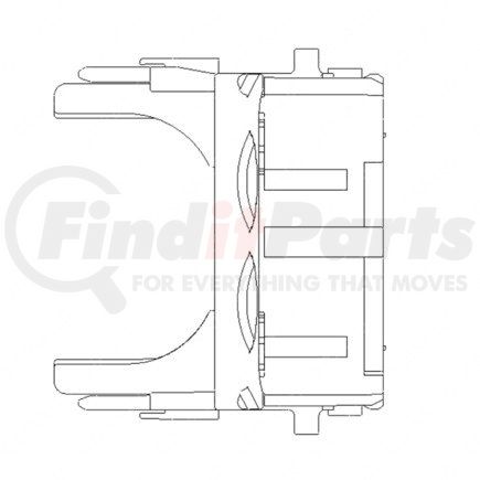 23-13662-016 by FREIGHTLINER - Plug - 46 Cavity, Ymxd, Aflr64093-003