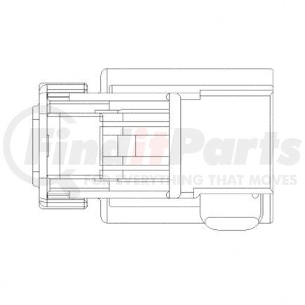 23-13662-212 by FREIGHTLINER - PLUG-2CAV,APEX2.8S,FCI54200260