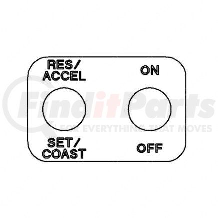 24-00060-002 by FREIGHTLINER - LABEL, SW