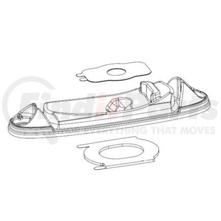 66-10710-000 by FREIGHTLINER - Marker Light Gasket