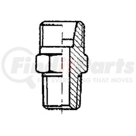 A 004 990 47 68 by FREIGHTLINER - THREADED SOCKET