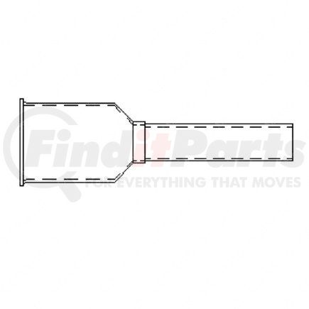 A01-22685-000 by FREIGHTLINER - Engine Oil Dipstick Tube