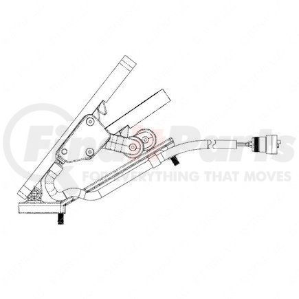 A01-22738-001 by FREIGHTLINER - THROTTLE PEDAL