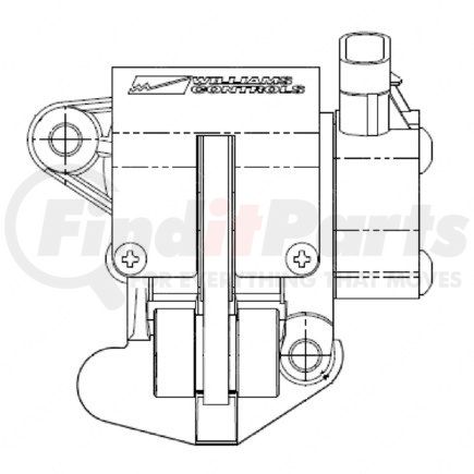 A01-31153-000 by FREIGHTLINER - Accelerator Pedal Assembly