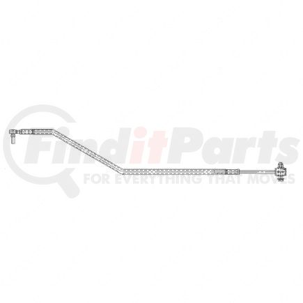 A02-12302-003 by FREIGHTLINER - Clutch Pedal Linkage - to Intermediate Lever, Assembly, Kit
