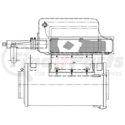 A03-20796-003 by FREIGHTLINER - Air Cleaner Assembly - Without Check Valve