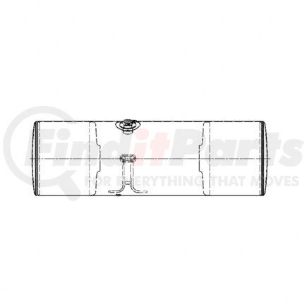 A03-26208-200 by FREIGHTLINER - FUEL TANK