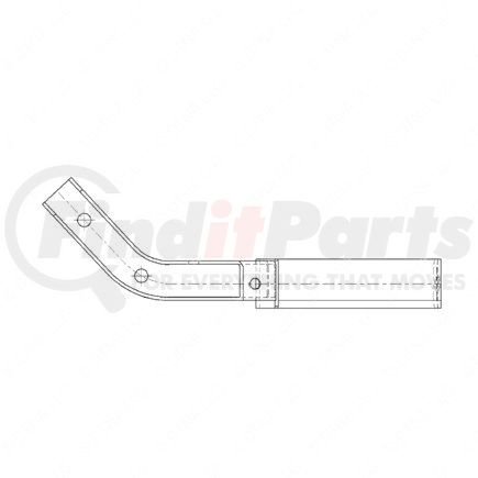 A03-36118-000 by FREIGHTLINER - Air Cleaner Bracket - Mounting, Upper, Left Hand, Right Hand Drive