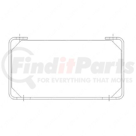 A04-15020-000 by FREIGHTLINER - Exhaust Muffler Bracket