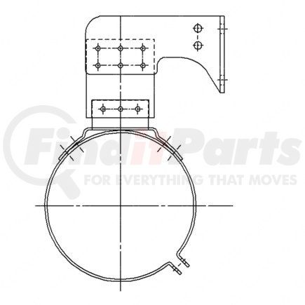 A04-17937-001 by FREIGHTLINER - Multi-Purpose Bracket