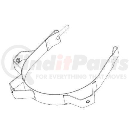 A04-25658-001 by FREIGHTLINER - Exhaust After-Treatment Body V-Band