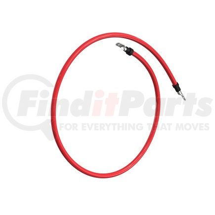 A06-09955-158 by FREIGHTLINER - Battery Cable - Positive, 2/0, Red/Positive