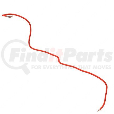 A06-34811-152 by FREIGHTLINER - Battery Cable - Positive, 4/0, 3/8 Hook Terminal