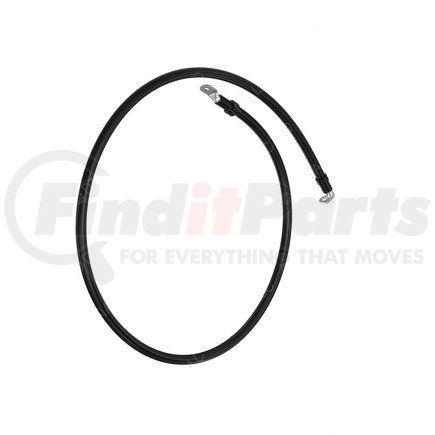 A06-45352-024 by FREIGHTLINER - Battery Cable - Negative, 3/8, Ring To Ground Stud