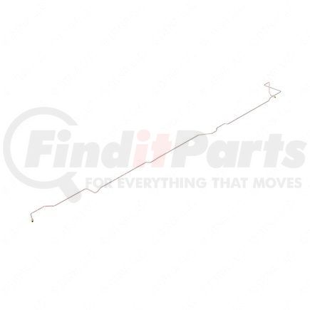 A12-20846-002 by FREIGHTLINER - Brake Hydraulic Line Fitting - Left Hand Front, High-Engine Mount, Position 1