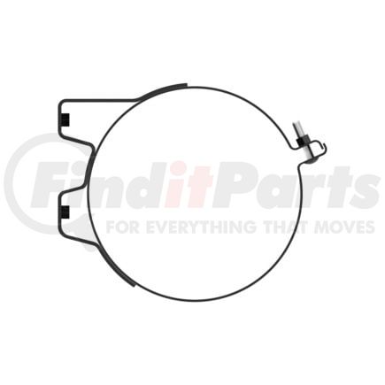 A12-16466-000 by FREIGHTLINER - Multi-Purpose Bracket - Air Tank, Inside Rail