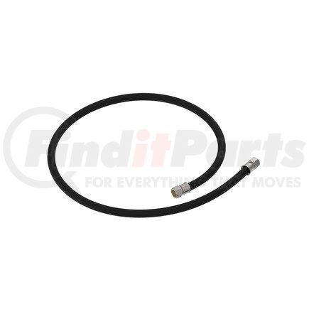 A12-28712-038 by FREIGHTLINER - Air Brake Compressor Discharge Hose Assembly - Wire Braid, #12, High Temperature