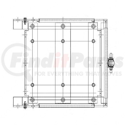 A06-17721-001 by FREIGHTLINER - FRAME BAT BOX 2SSR 290