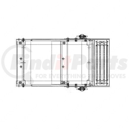 A06-18100-001 by FREIGHTLINER - Battery Box Tray