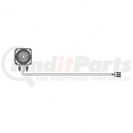 A06-18900-004 by FREIGHTLINER - Turn Signal Lamp - Left Hand (LH)