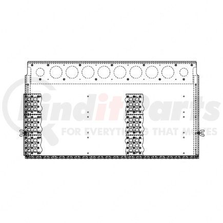 A06-23904-000 by FREIGHTLINER - Battery Box Cover