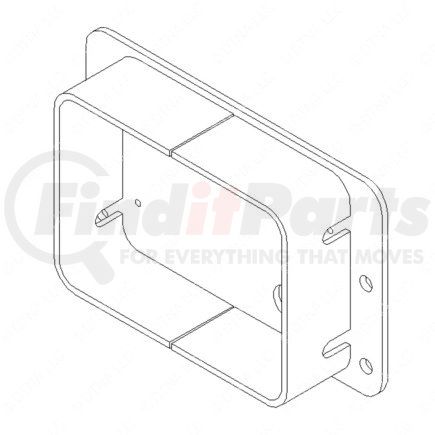 A06-33143-000 by FREIGHTLINER - BRACKET MT/GD ANT EVT300