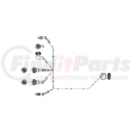 A06-33704-011 by FREIGHTLINER - REAR AXLE FL43 ABS 4S4