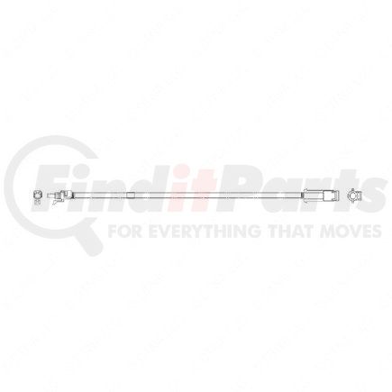 A06-34542-000 by FREIGHTLINER - WIRE JMPR CHASS AXLE T