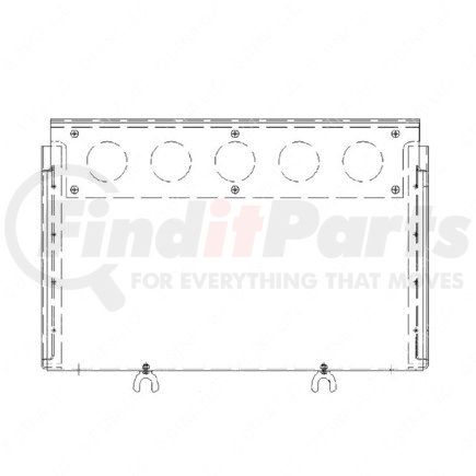 A06-39680-000 by FREIGHTLINER - Battery Box Cover Assembly