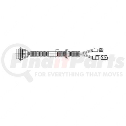 A06-39881-001 by FREIGHTLINER - M916A RCPT MTD BEHIND