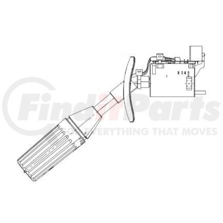 A06-52311-000 by FREIGHTLINER - Multi-Function Turn Signal Switch