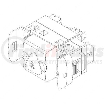 A06-60972-010 by FREIGHTLINER - ECU Module - Switch Expansion, MSF Master