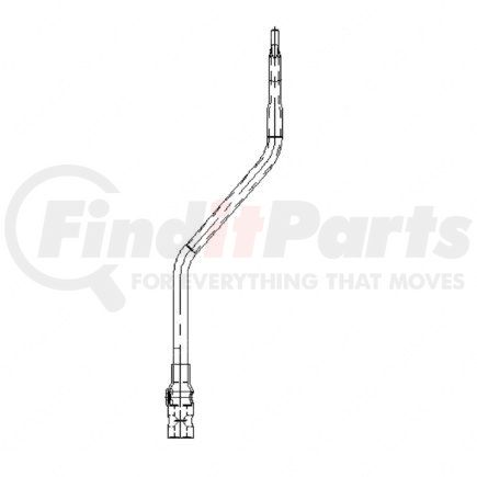 A07-18387-002 by FREIGHTLINER - Transmission Shift Lever - Steel, 1/2-13 UNC2A in. Thread Size
