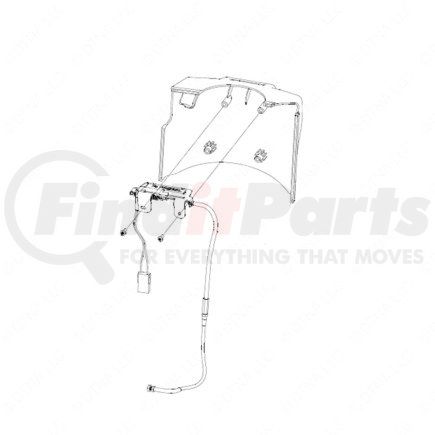 A07-20491-004 by FREIGHTLINER - Steering Column Cover - Adjustable Column